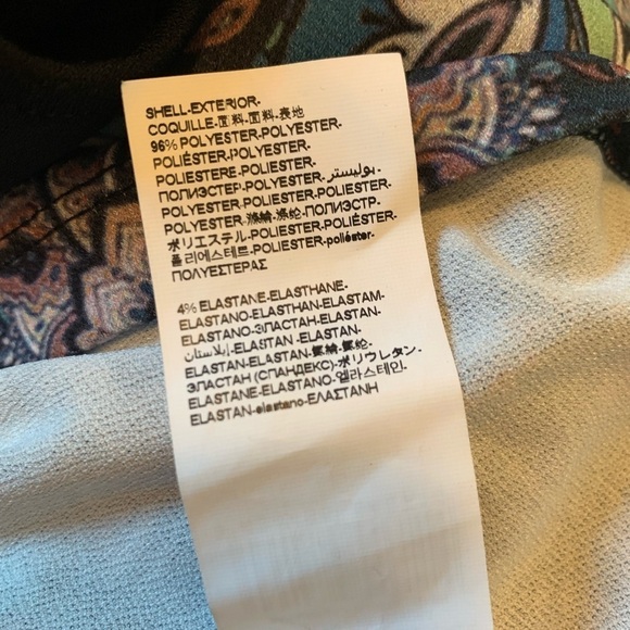 Desigual Yamina Mandala Shift Dress Women Medium Boho Rhinestone New With Tag - Picture 12 of 12